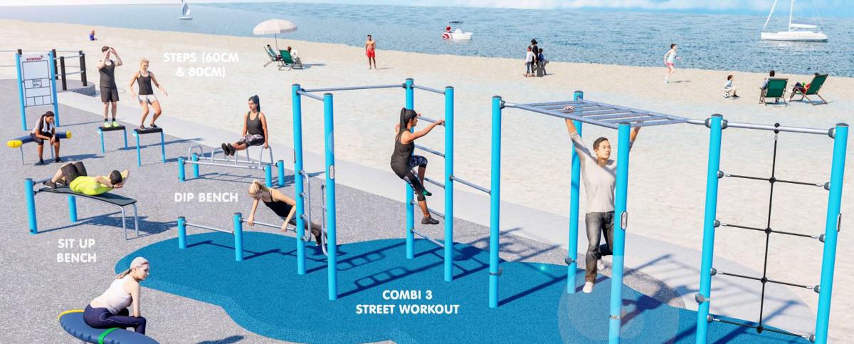 Beach gym gets thumbs up | BCP